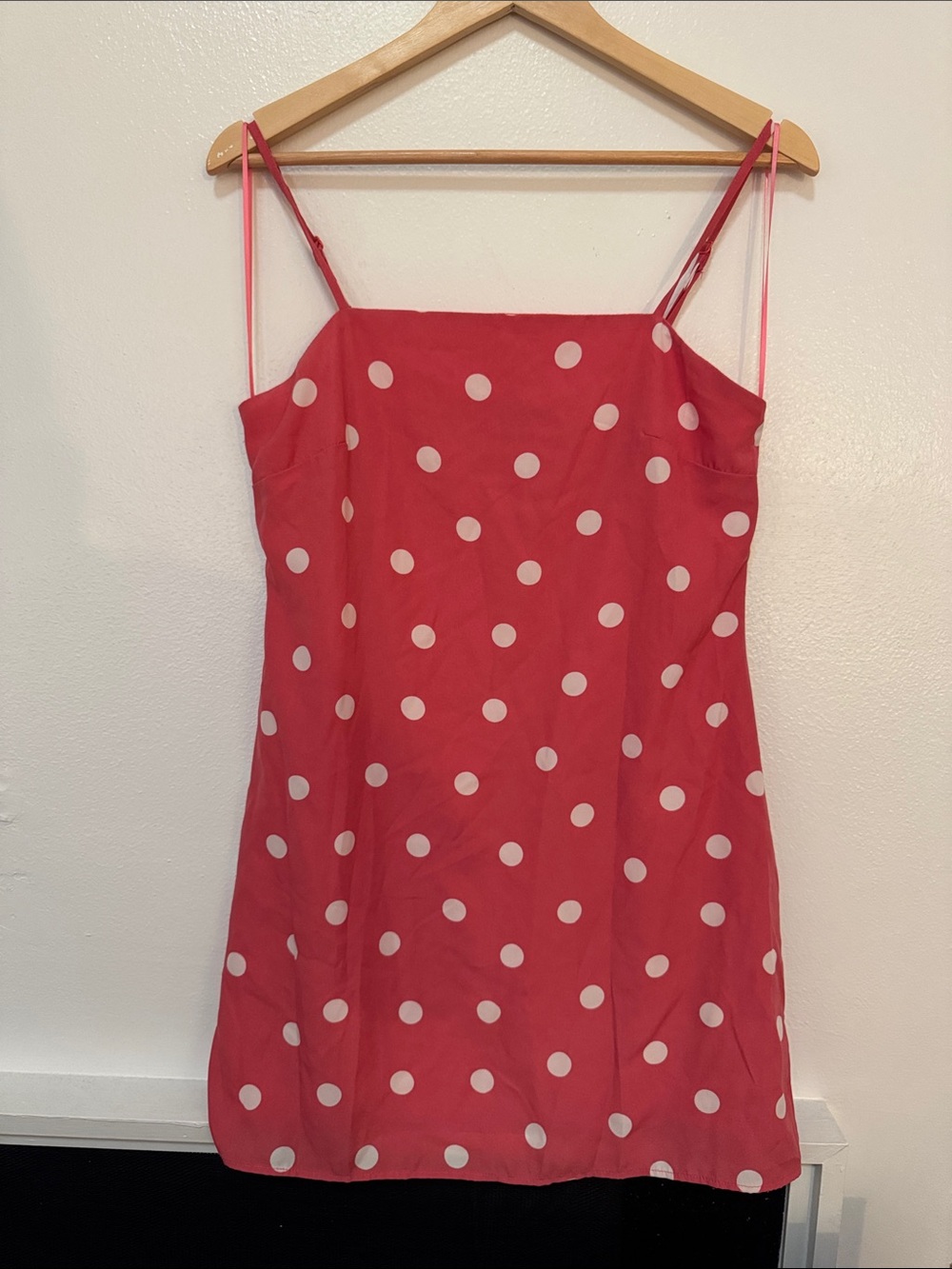 miami Pink Polka Dot Mini Dress